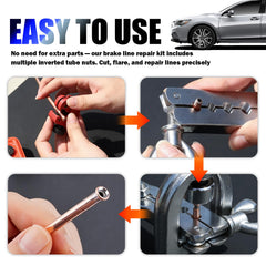 IHOTDER inverted nuts ensure secure, leak-free brake fittings.