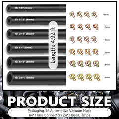 IHOTDER connectors laid out to show diverse fittings for customization