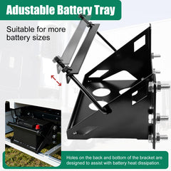 IHOUMEX tray fits multiple battery groups for flexible, generic use.