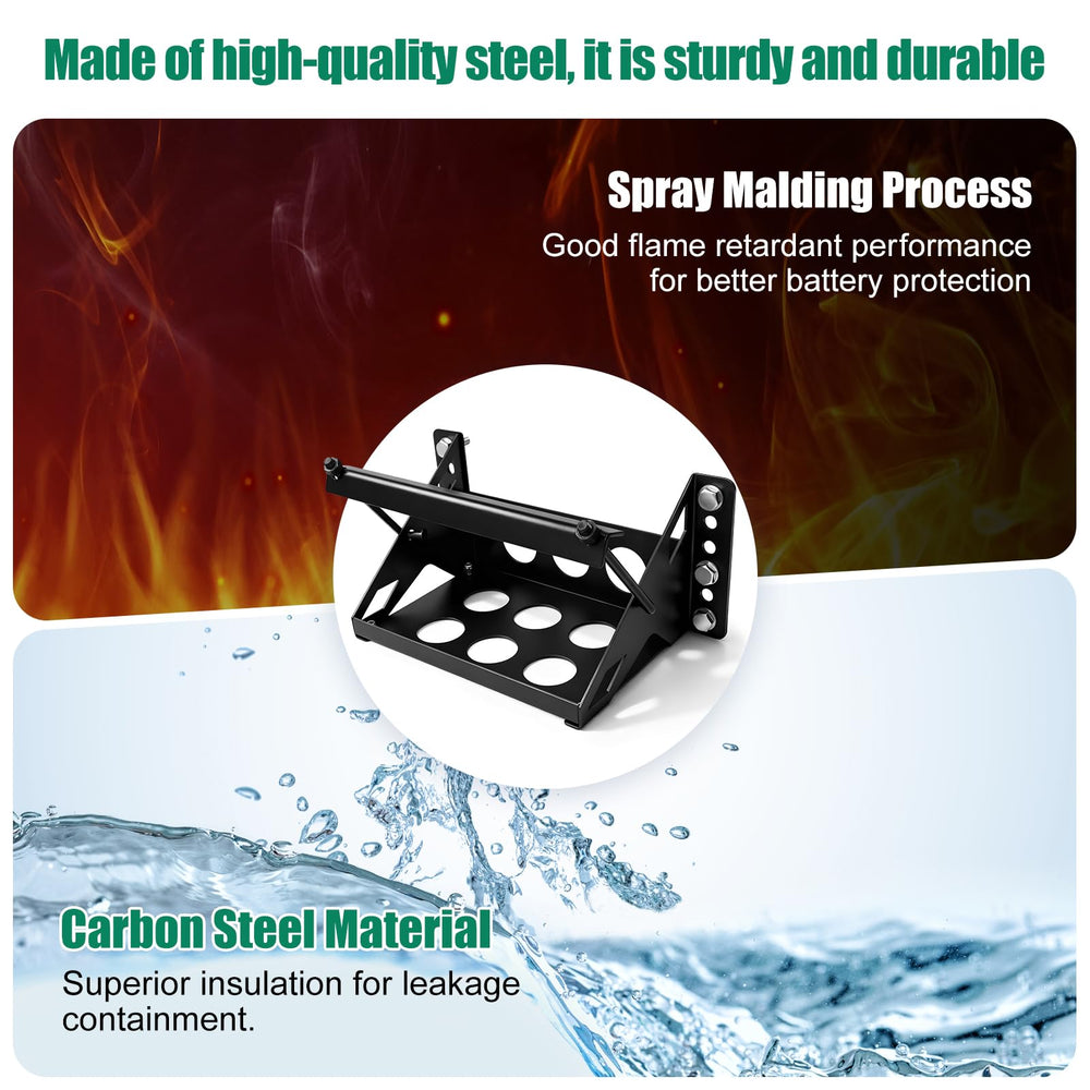 IHOUMEX tray mounted on a boat demonstrates outdoor-ready durability.