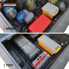 IIIREENO dual-tray system maximizes storage and keeps tools organized.