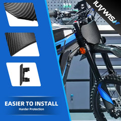 IUVWISN curved front plate protects cables while improving overall appearance