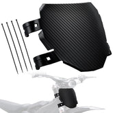 IUVWISN dirt bike front number plate with curved design for a cleaner look and protection