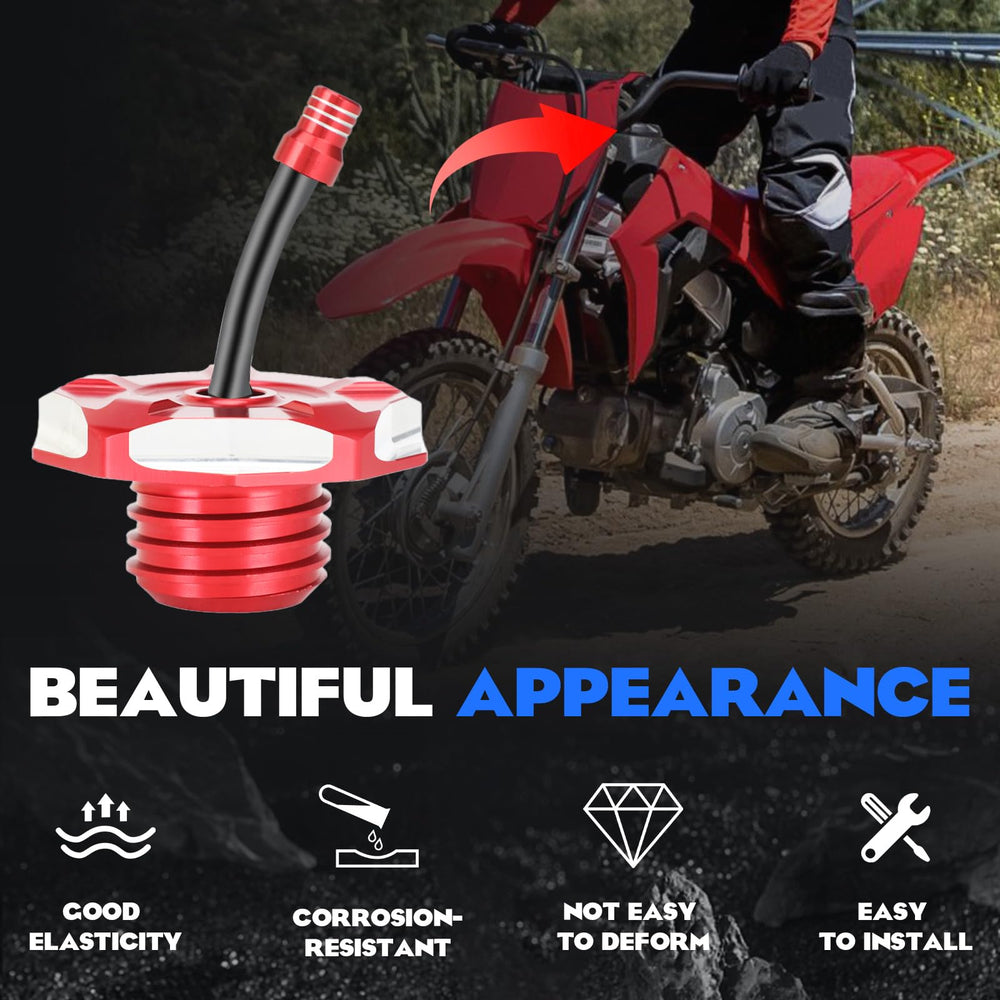 IUVWISN easy-install gas cap clicks into place.