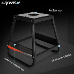 IUVWISN sturdy frame supports up to 450 lbs for versatile bikes.