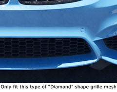 iJDMTOY diamond-shape grille mesh fit ensures seamless integration with compatible BMWs.
