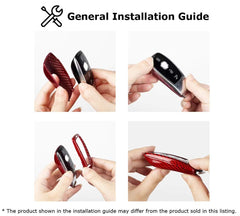 iJDMTOY easy-install key fob cover fits in minutes