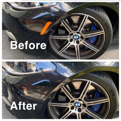 iJDMTOY euro-style smoked marker enhances BMW F10/F11 silhouette