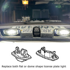 iJDMTOY license plate light for Acura TL enhances rear lighting and style