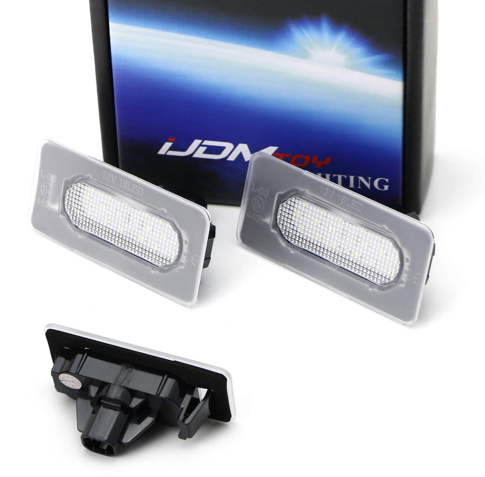 iJDMTOY license-plate-light for 2014-2018 Corolla helps visibility and style without major modification