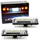 iJDMTOY license light for Lexus GS provides bright xenon white illumination for clear night visibility.
