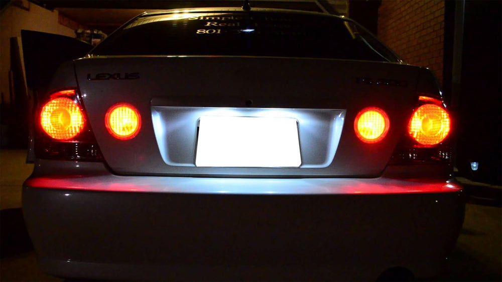 iJDMTOY license light for Scion tC adds a modern look and reliable operation.