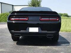 iJDMTOY smoked lens rear bumper reflector right for Dodge Challenger enhances rear presence