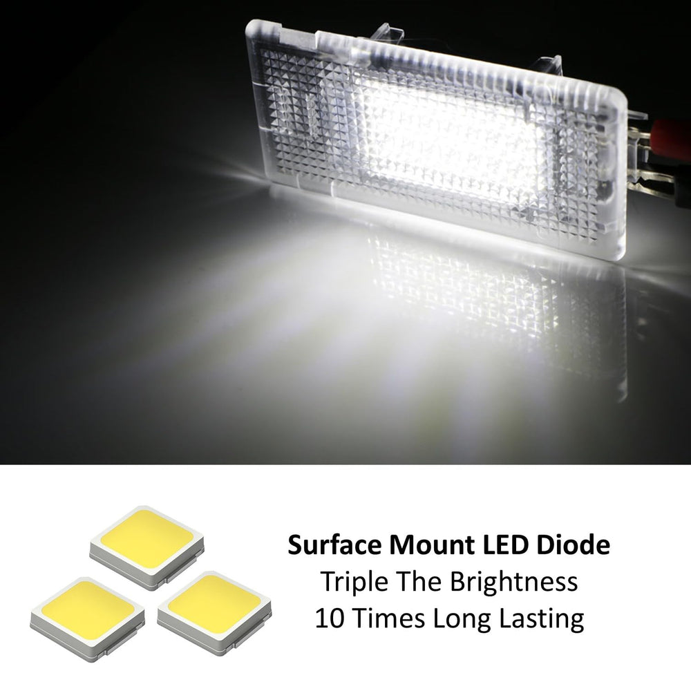 iJDMTOY trunk light for BMW 7 Series illuminates the trunk evenly at night