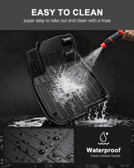 IKABEVEM CR-V cargo liner protects the trunk from wet messes.