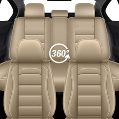 IKABEVEM Easy installation seat cover kit in beige for Nissan Frontier