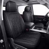 IKABEVEM RAM seat covers full set curved bench black protect upholstery.