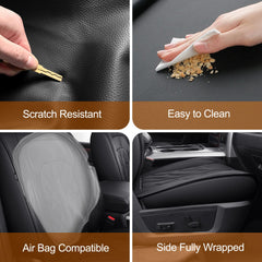 IKABEVEM RAM seat covers two-color options black for custom look.