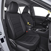 IKABEVEM RAV4 front-left seat cover protects against wear and spills.