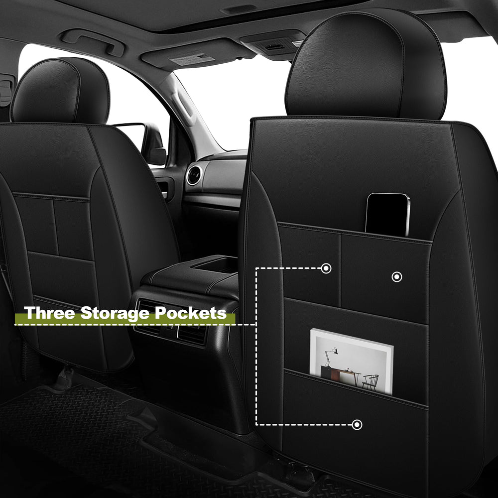 IKABEVEM Tundra back-edge pocket detail keeps small items reachable