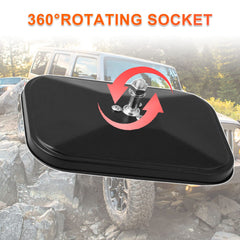 IKER doors-off mirrors minimize wind noise for a calmer cabin while driving.