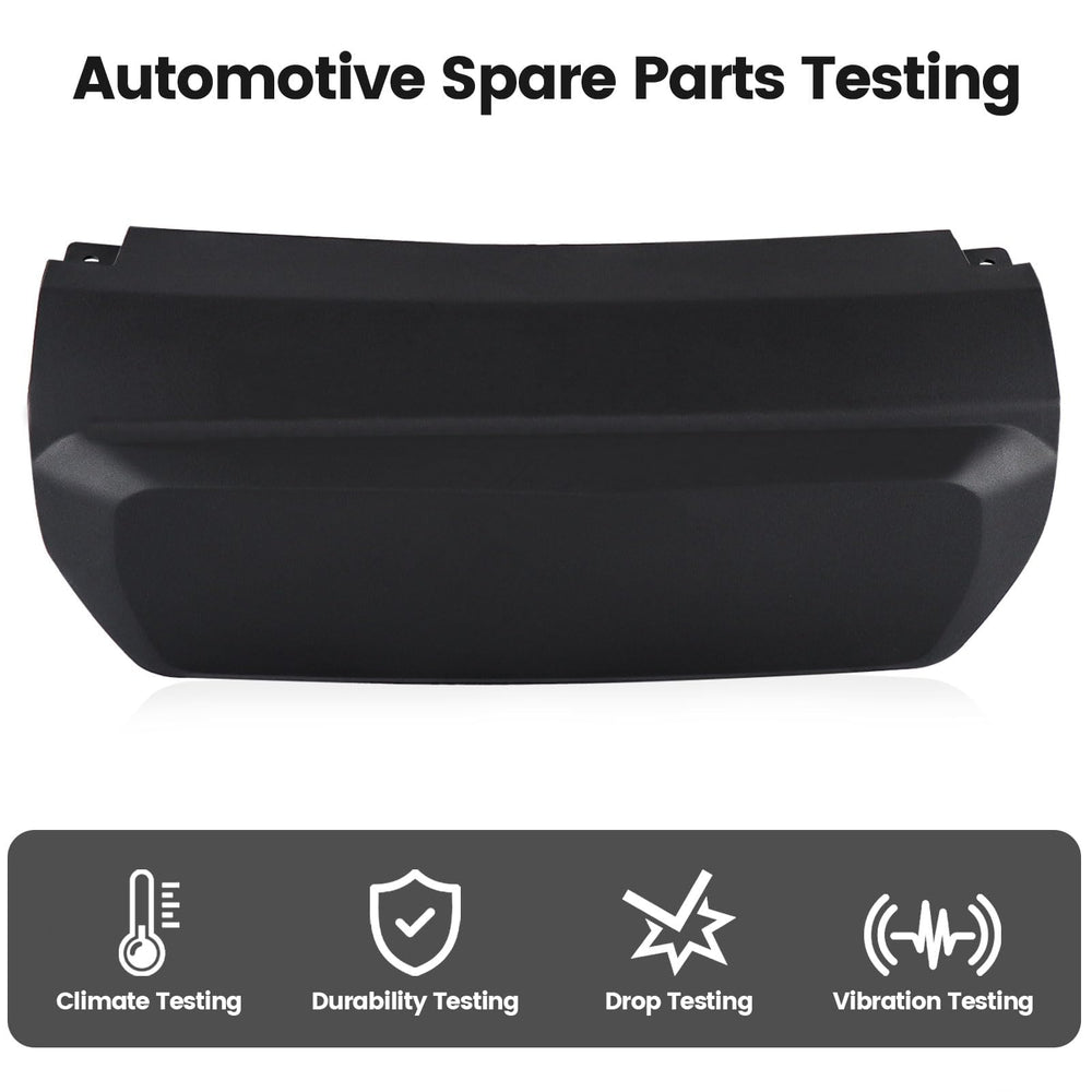 iKer hitch cover adds a cohesive look to the rear bumper