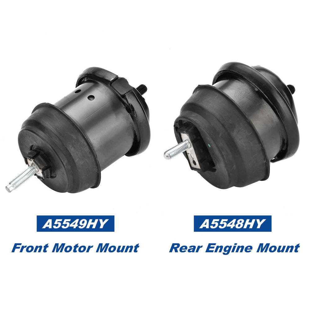 iKer transmission mount set reduces movement in 3.6L GM SUVs.