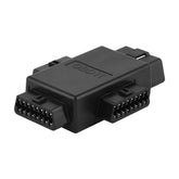 iKKEGOL Pocket OBD2 splitter front view shows compact dash-friendly installation.