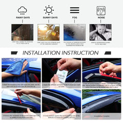 IKON Motorsports care and cleaning guidance for window visors