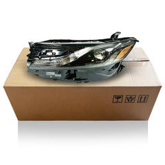 ILAMP Camry left headlight bright illumination improves visibility.