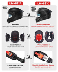 ILM 861C Pinlock pins offering fog-prevention compatibility.