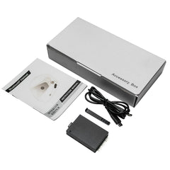 ILM 902BT packaging includes battery, USB cable, manual, and bag