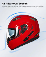 ILM 953PRO built-in speakers deliver stereo sound at highway speeds