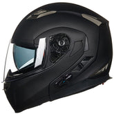 ILM 953PRO matte black sun shield visor reduces glare for daytime riding