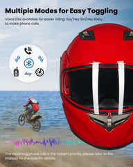 ILM 953PRO group intercom supports 6-8 riders for coordinated rides