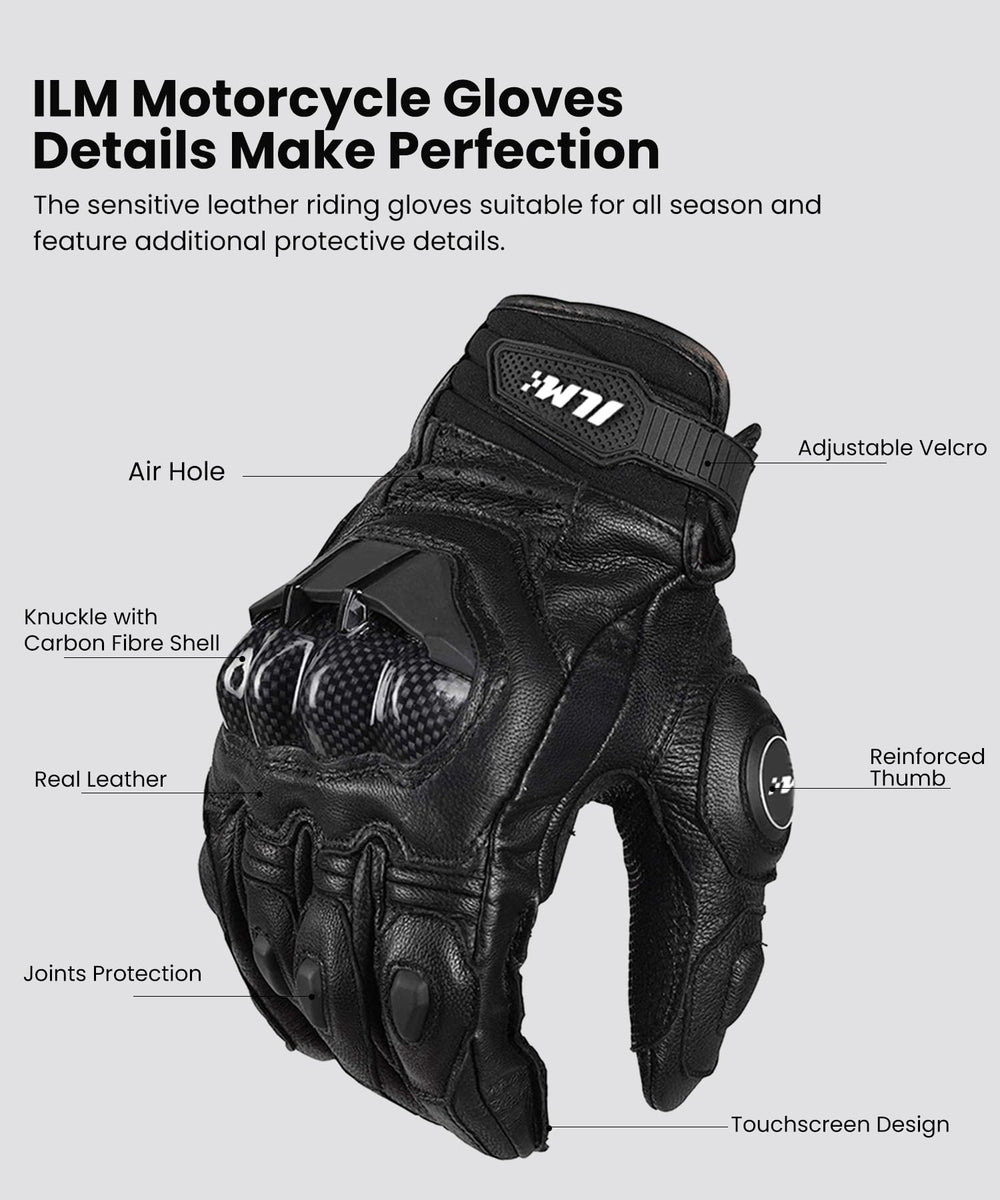 ILM GRC01 gloves in goat leather offering soft, precise control