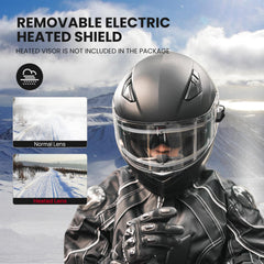 ILM helmet DOT-certified shell for safe everyday riding.