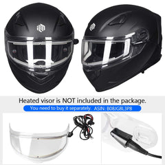 ILM pinlock-equipped snowmobile helmet for fog-free winter rides.