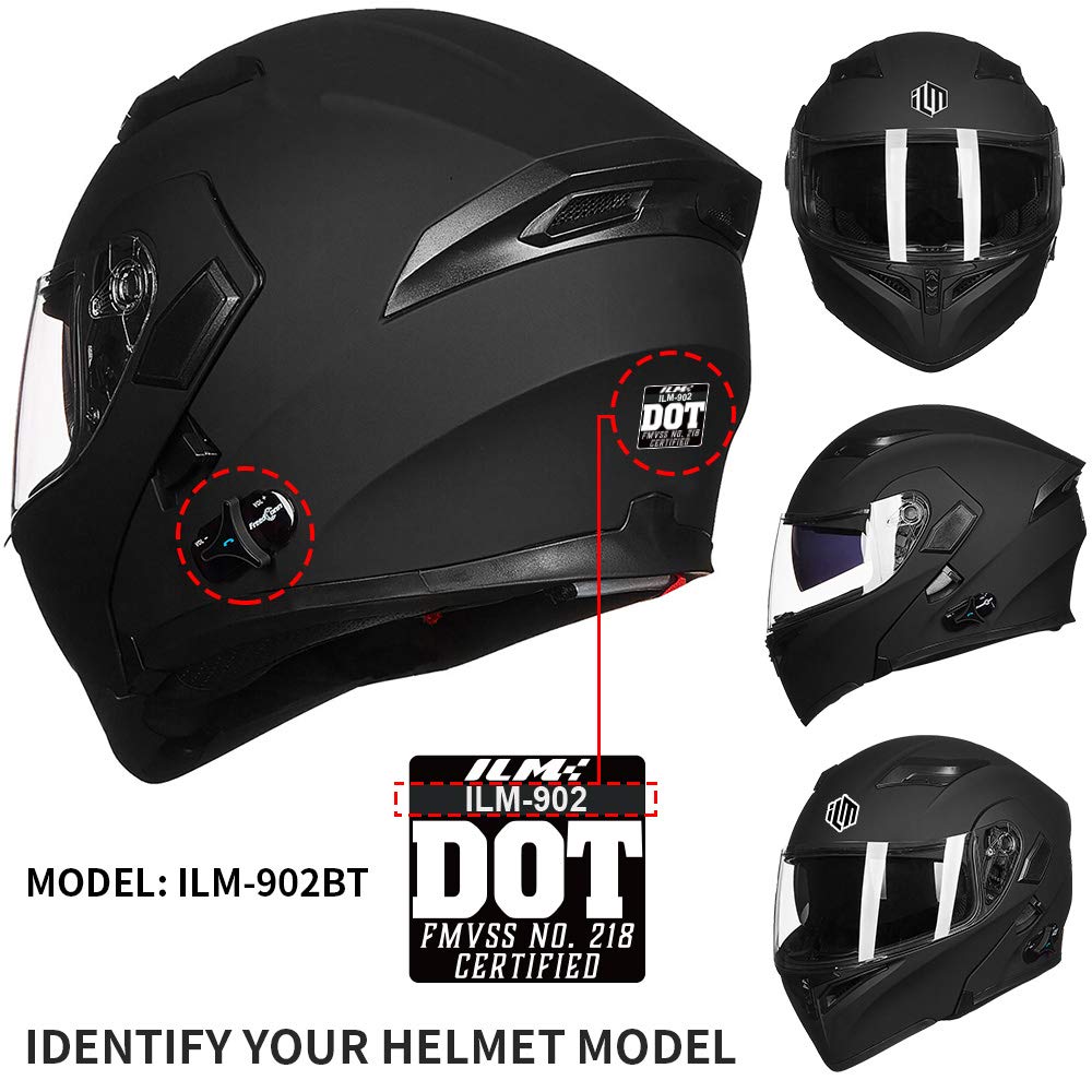 ILM helmet anti-fog visor left-right horizon demonstrating broad lateral sight