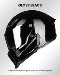 ILM MF509 Italian-designed shell balances lightweight feel with strength.