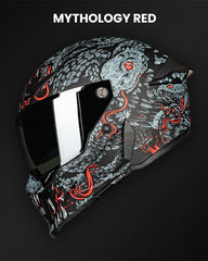 ILM MF509 Mythology Red interior padding ensures a snug fit.