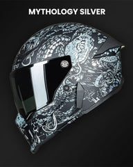 ILM MF509 Mythology Silver XL color and logo details, premium aesthetics.