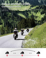 ILM Model 953 intercom range up to 1680 feet on the road