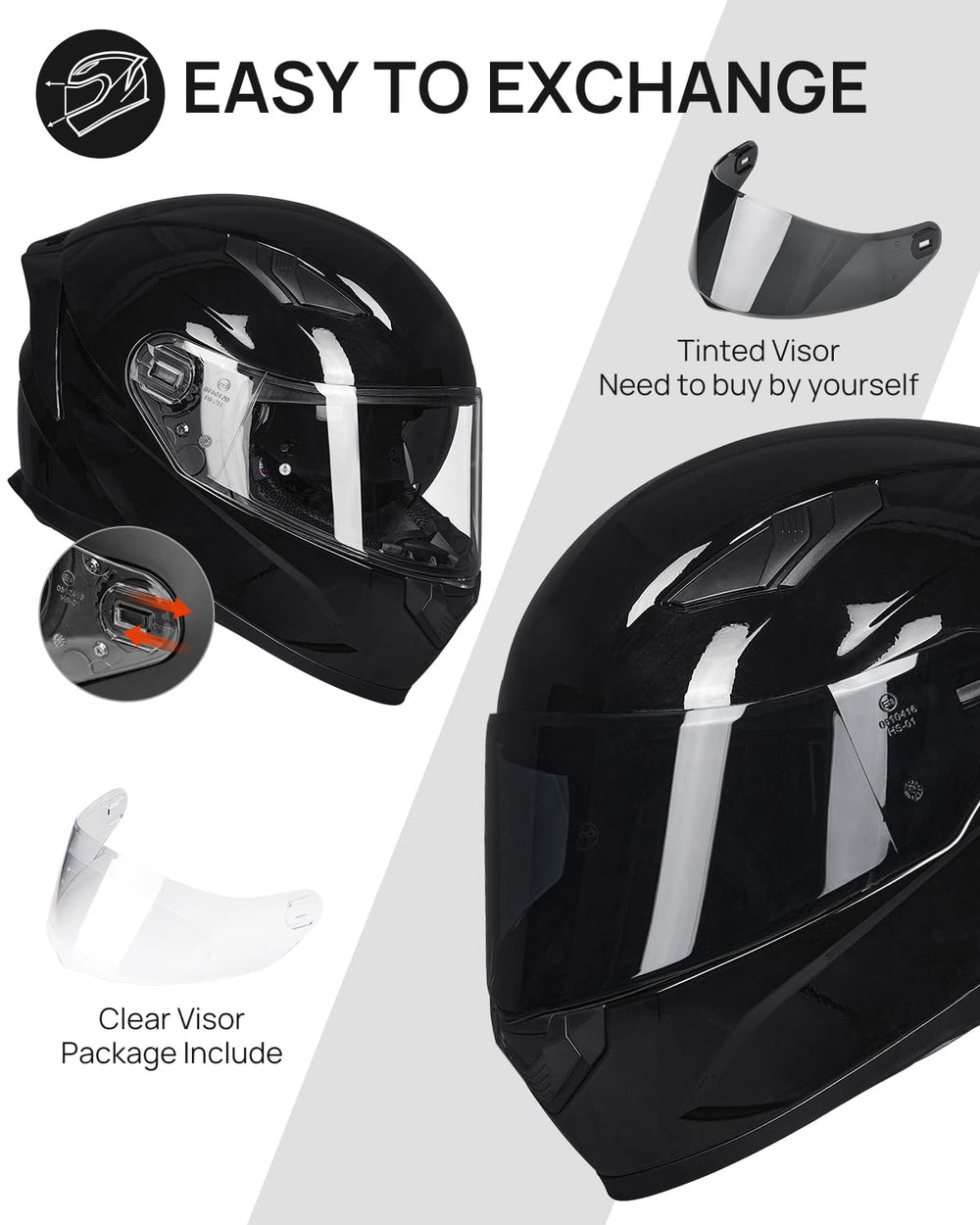 ILM helmet with washable liners and comfortable fit.