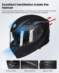 ILM helmet interior with removable washable liner for easy care