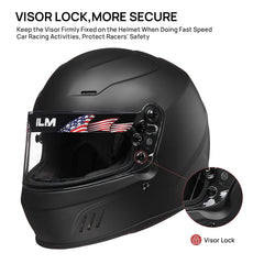 ILM Snell SA2020 interior EPS padding for comfort and safety