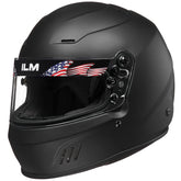 ILM Snell SA2020 full-face helmet front view showing protective shell