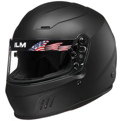 ILM Snell SA2020 full-face helmet front view showing protective shell