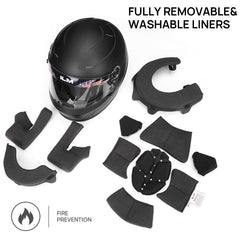 ILM Snell SA2020 compatible with HANS/HNR inserts for neck protection