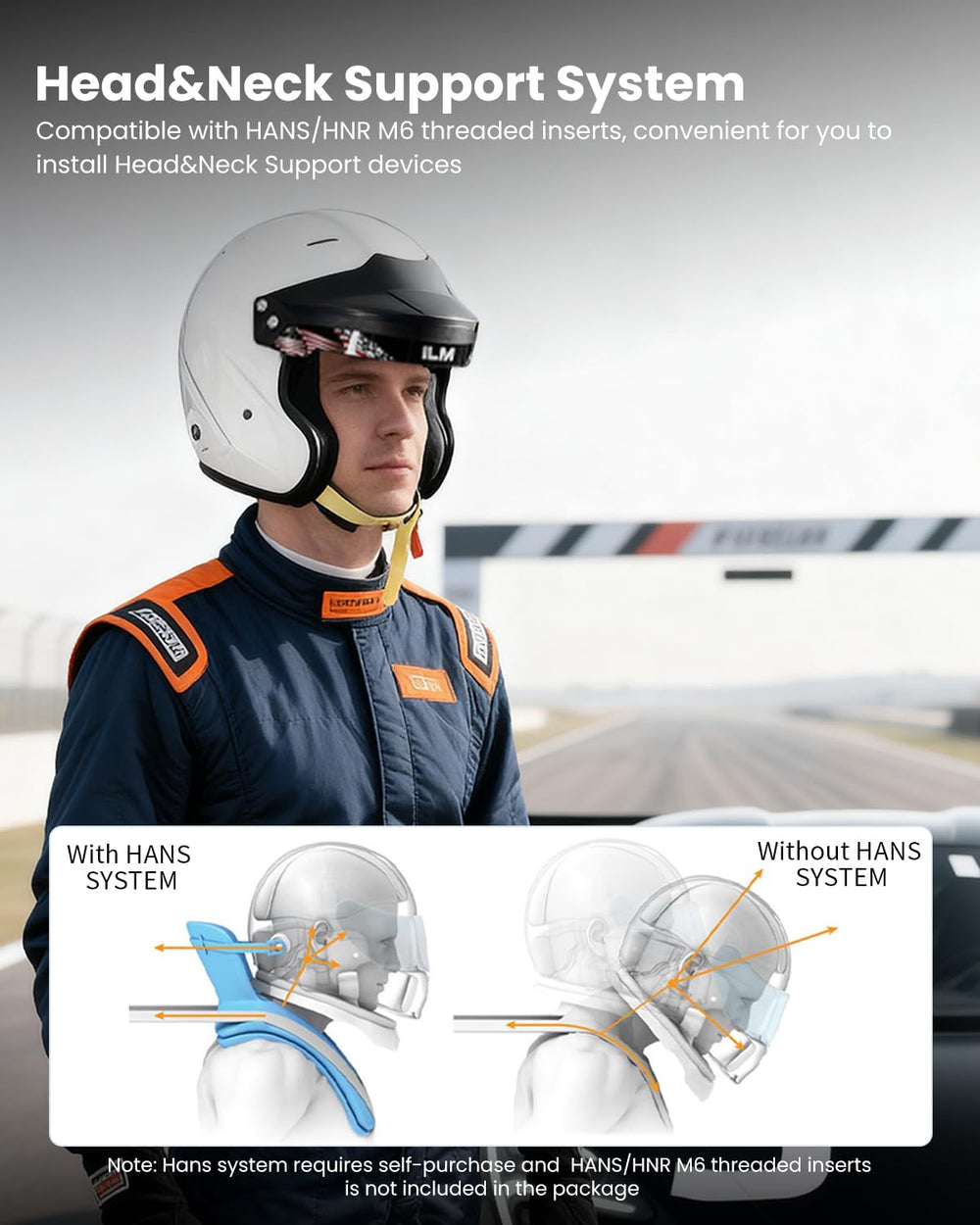 ILM Snell SA2025 open-face helmet front ventilation aids cooling.